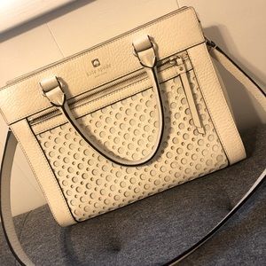 Cream Kate Spade Bag